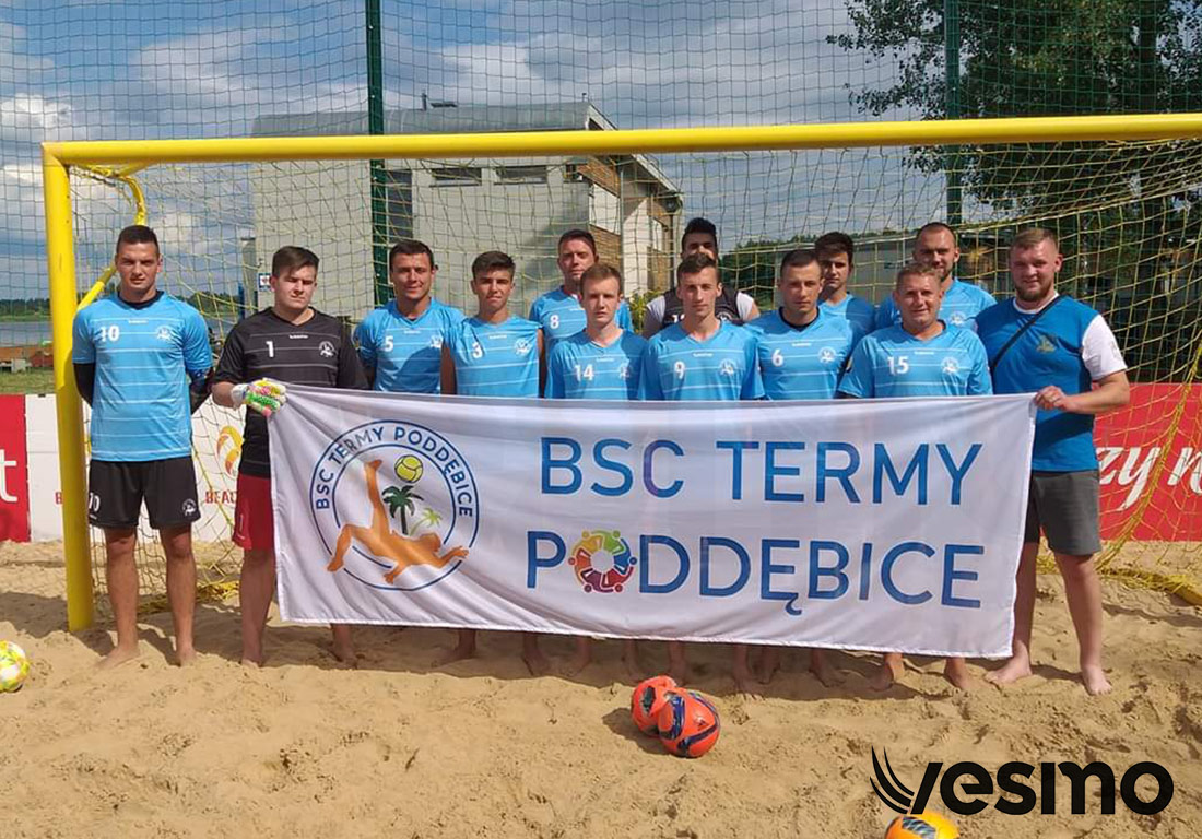 BSC Termy Poddębice – stroje piłkarskie – beach soccer